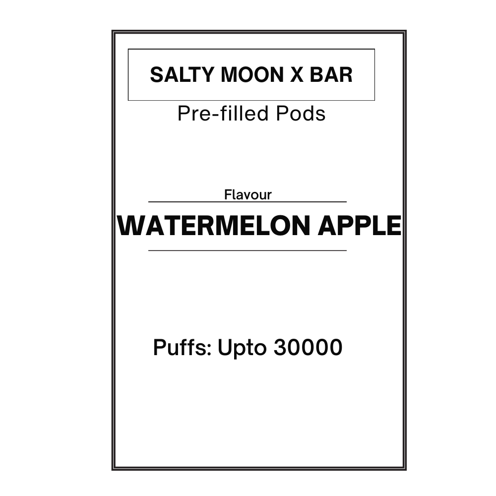 Salty Moon X Bar Pre-filled Pods 28.5mg/mL