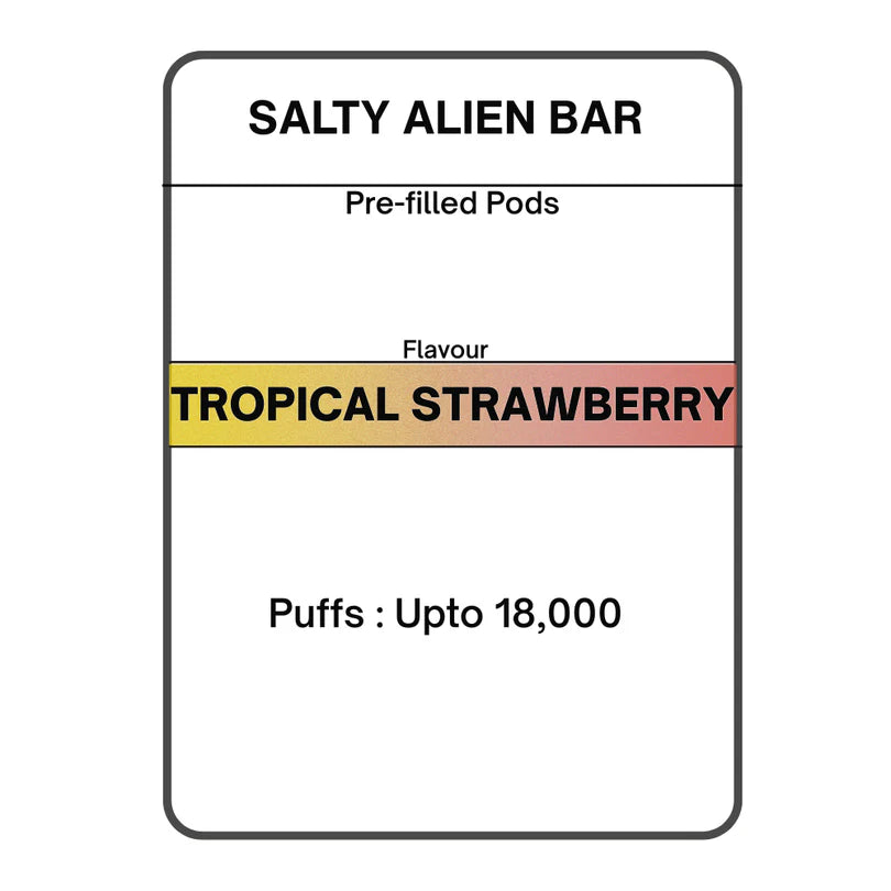 Salty ALIEN Bar Pre-filled Pods 28.5mg/mL