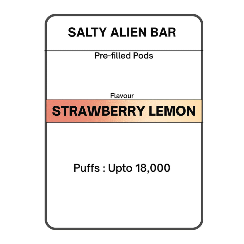Salty ALIEN Bar Pre-filled Pods 28.5mg/mL