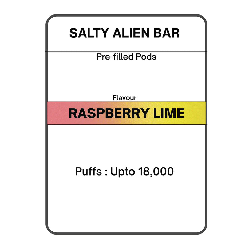 Salty ALIEN Bar Pre-filled Pods 28.5mg/mL