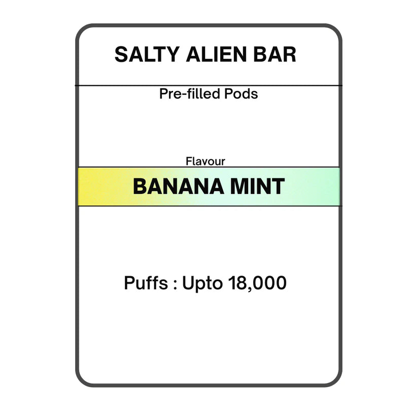 Salty ALIEN Bar Pre-filled Pods 28.5mg/mL