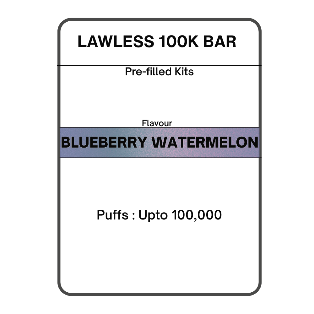 Lawless 100K Bar Pre-filled Kit 28.5mg/mL