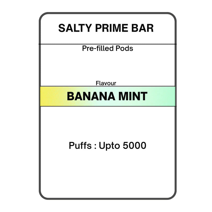 Salty PRIME Bar Pre-filled Pods 19.95mg/mL