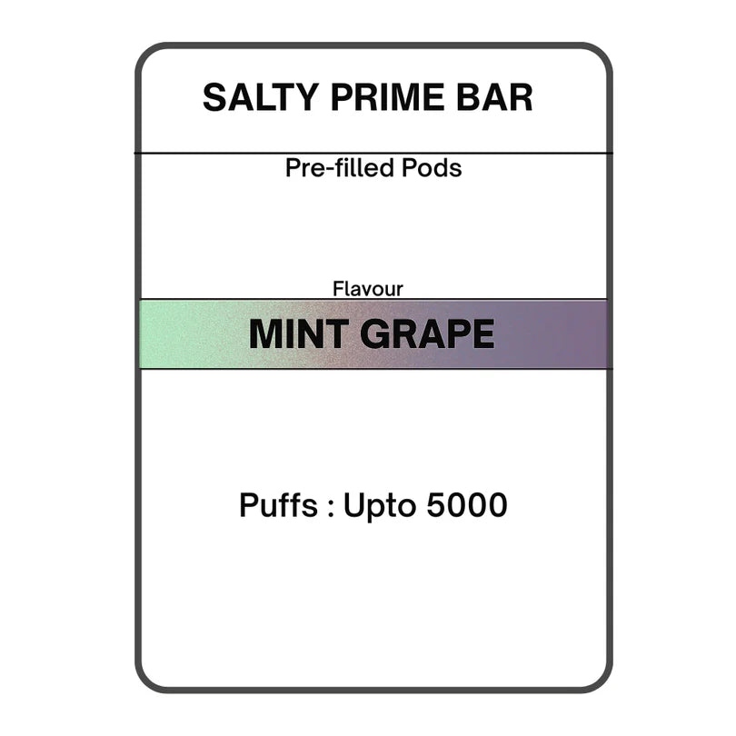 Salty PRIME Bar Pre-filled Pods 19.95mg/mL