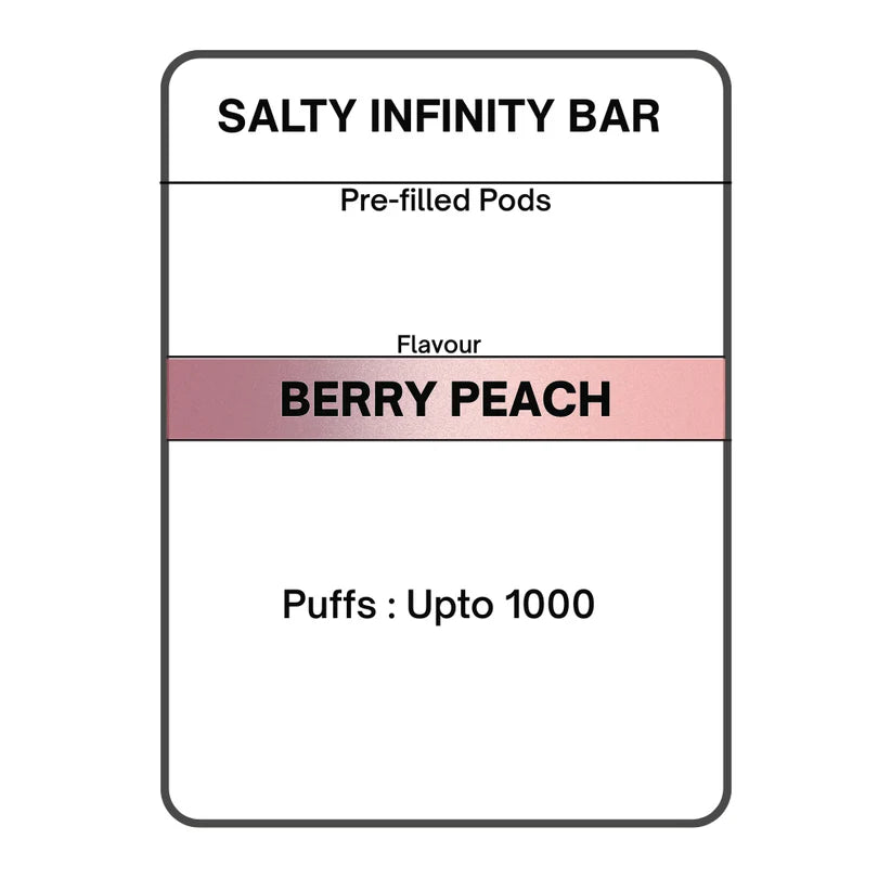 Salty INFINITY Bar Pre-filled Pods -2pk | 19.95mg/mL