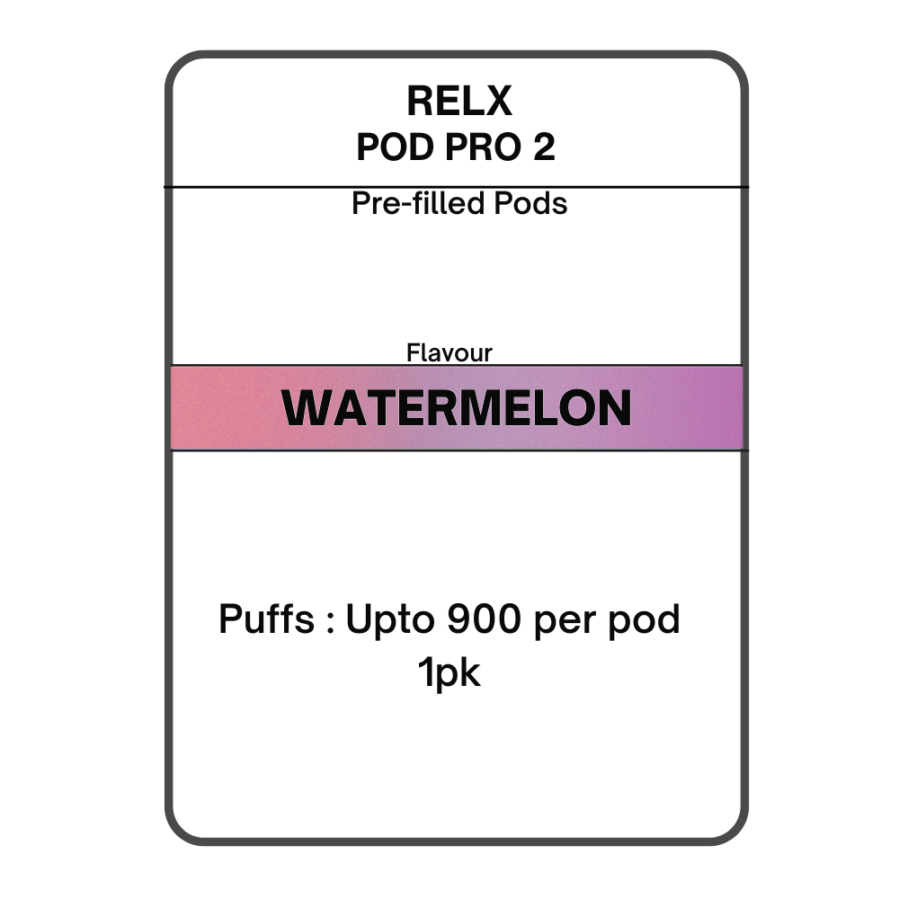 RELX Pod Pro 2 Pre-filled Pods 28.5mg/mL - 1pk