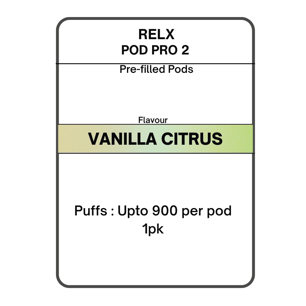 RELX Pod Pro 2 Pre-filled Pods 28.5mg/mL - 1pk
