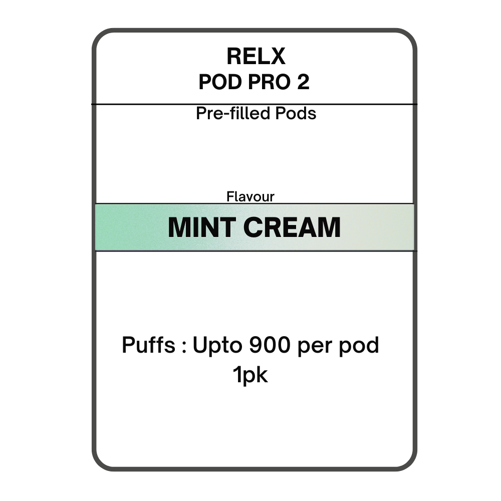 RELX Pod Pro 2 Pre-filled Pods 28.5mg/mL - 1pk