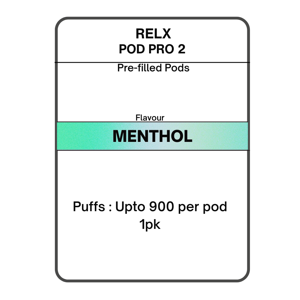 RELX Pod Pro 2 Pre-filled Pods 28.5mg/mL - 1pk