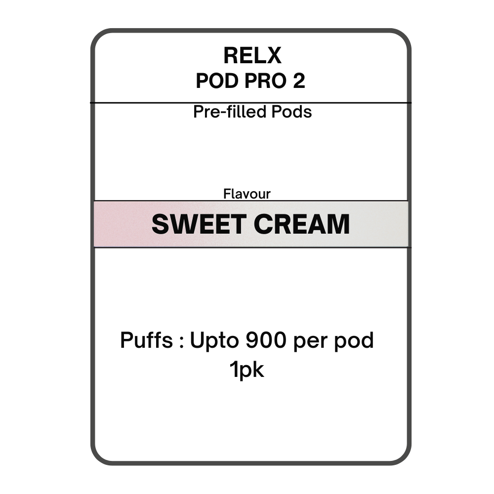 RELX Pod Pro 2 Pre-filled Pods 28.5mg/mL - 1pk