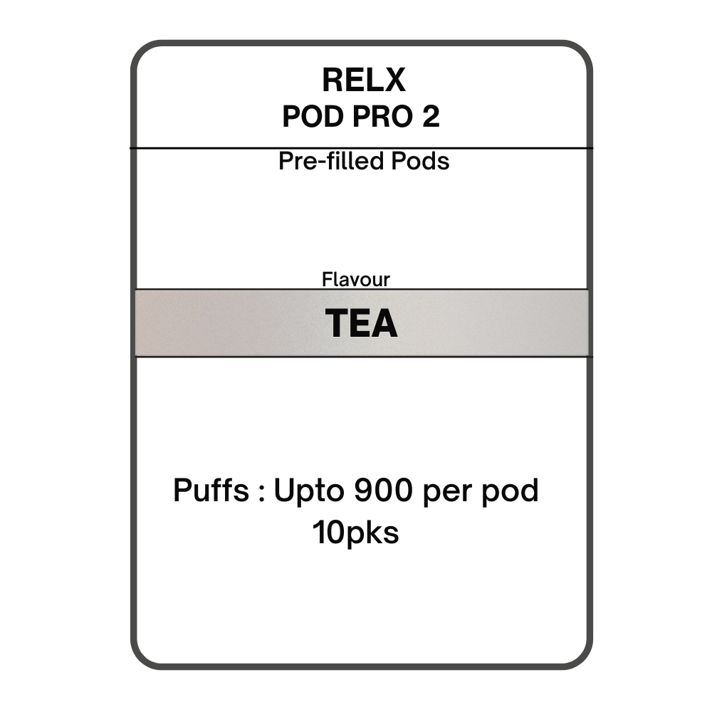 RELX Pod Pro 2 Pre-filled Pods 28.5mg/mL- 10pks