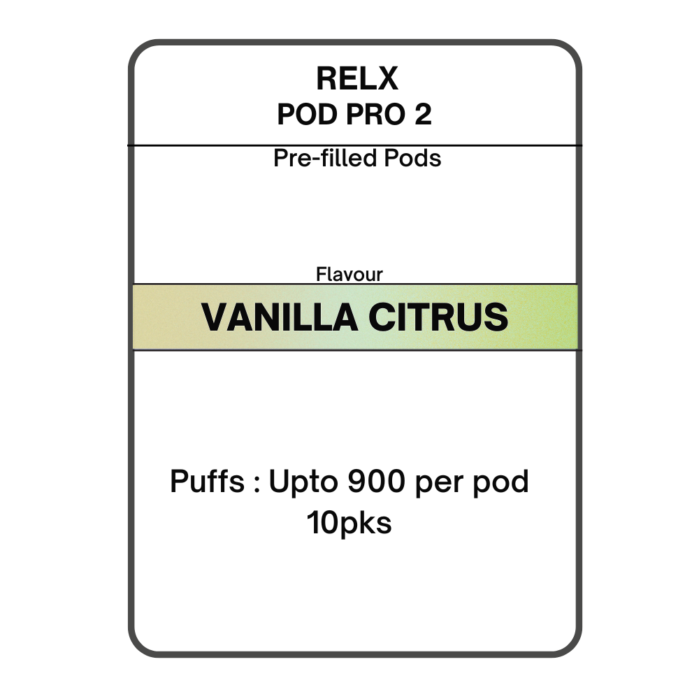 RELX Pod Pro 2 Pre-filled Pods 28.5mg/mL- 10pks