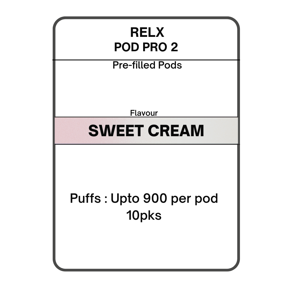 RELX Pod Pro 2 Pre-filled Pods 28.5mg/mL- 10pks