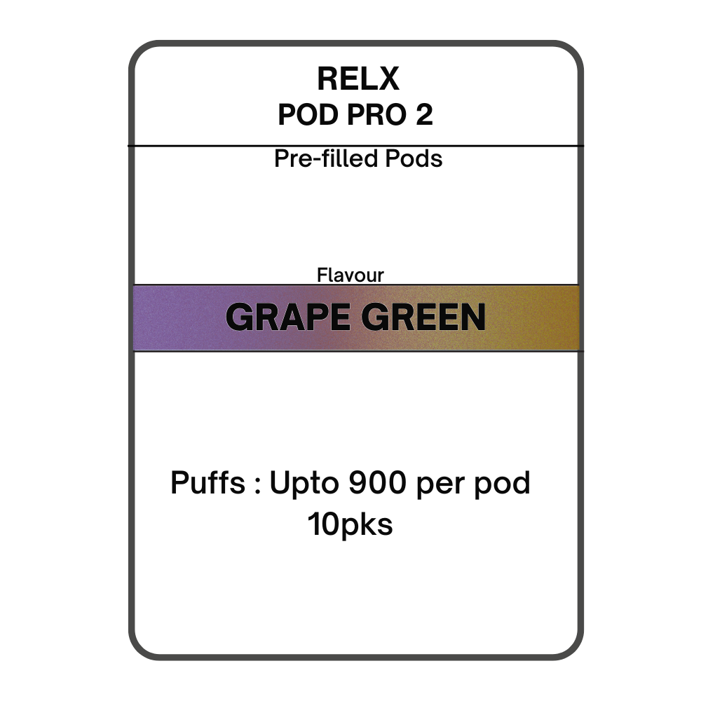 RELX Pod Pro 2 Pre-filled Pods 28.5mg/mL- 10pks