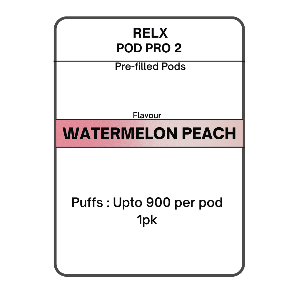 RELX Pod Pro 2 Pre-filled Pods 28.5mg/mL - 1pk