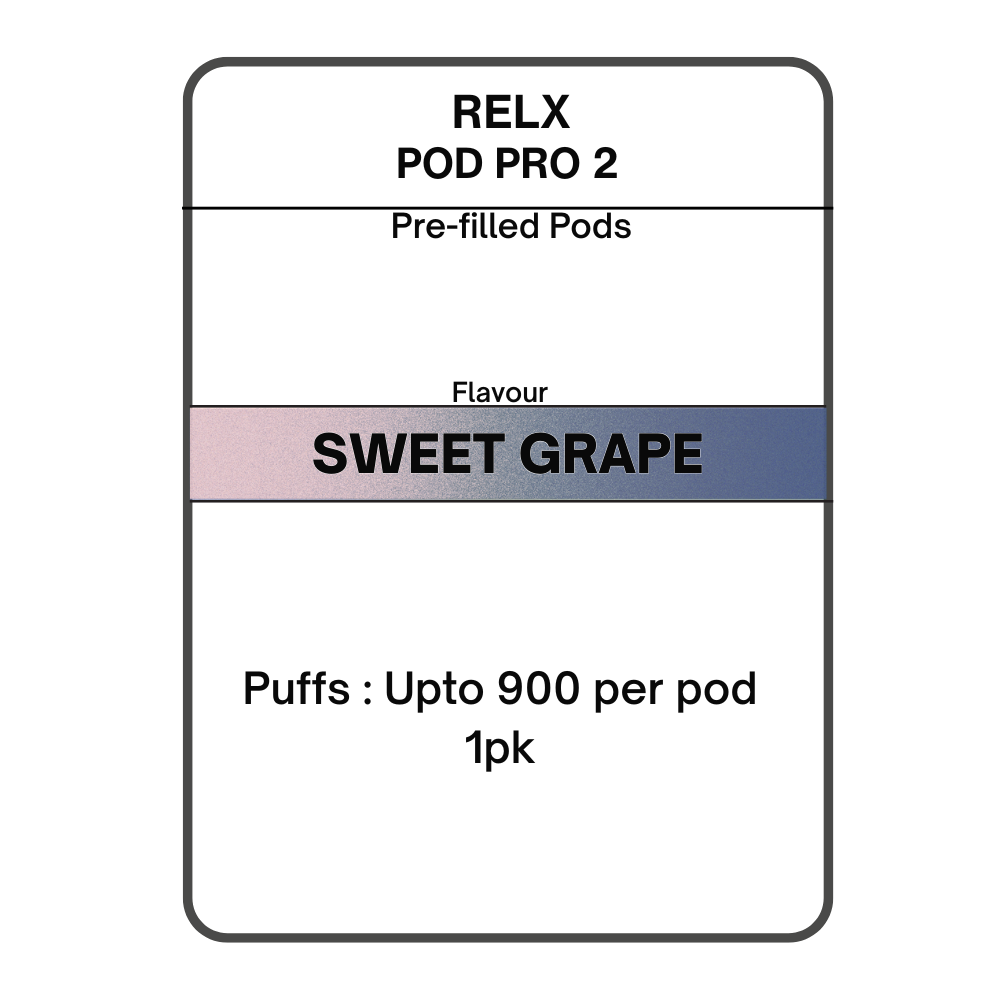 RELX Pod Pro 2 Pre-filled Pods 28.5mg/mL - 1pk