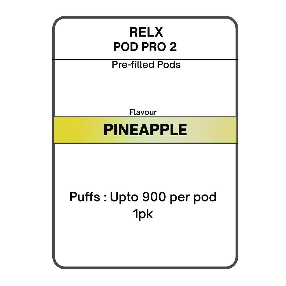 RELX Pod Pro 2 Pre-filled Pods 28.5mg/mL - 1pk