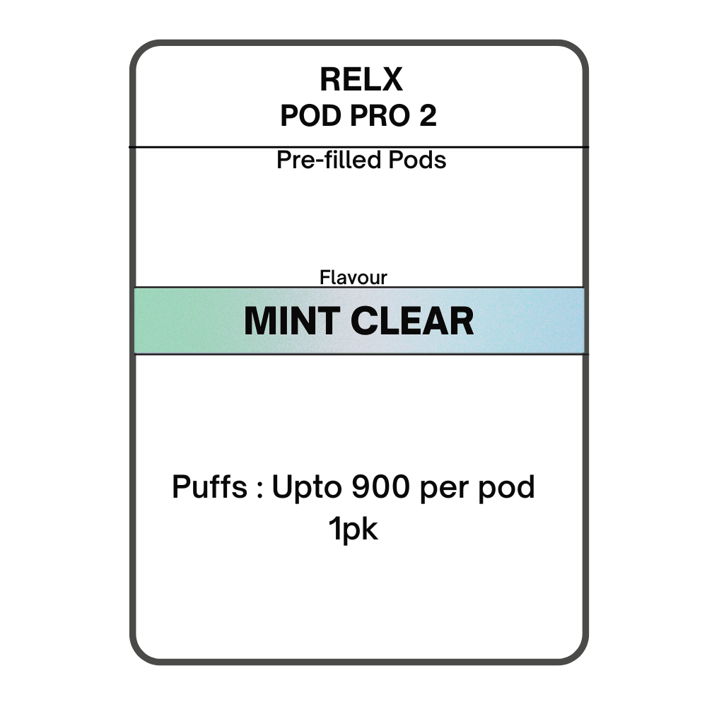 RELX Pod Pro 2 Pre-filled Pods 28.5mg/mL - 1pk