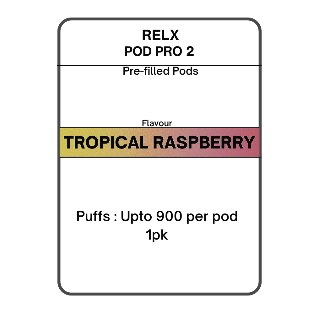 RELX Pod Pro 2 Pre-filled Pods 28.5mg/mL - 1pk