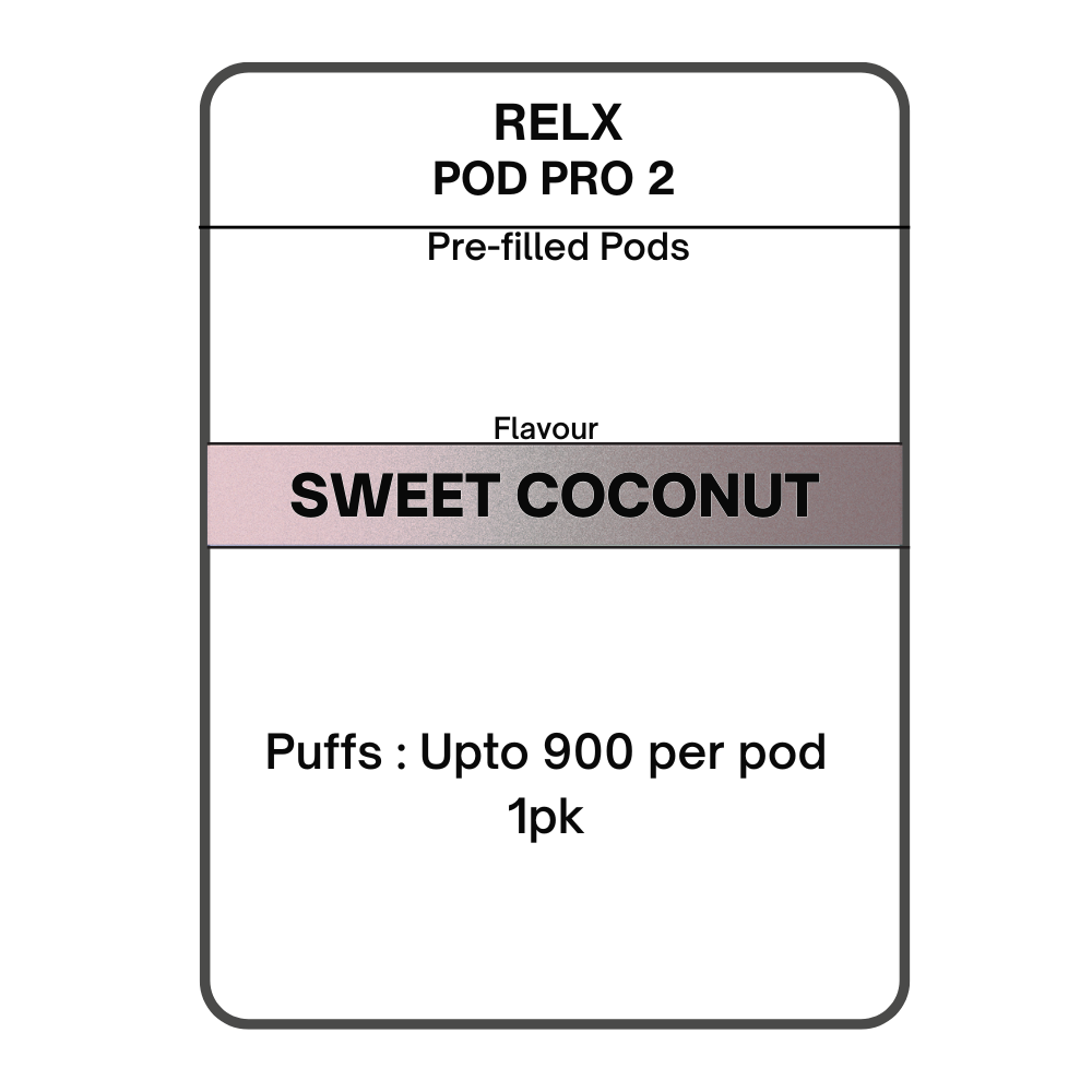 RELX Pod Pro 2 Pre-filled Pods 28.5mg/mL - 1pk