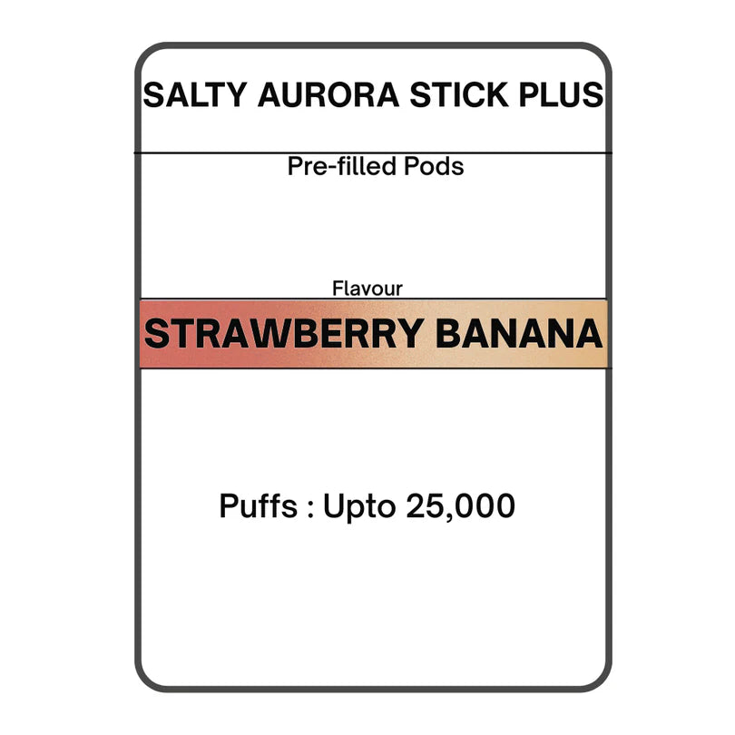 Salty AURORA STICK PLUS Pre-filled Pods 28.5mg/mL
