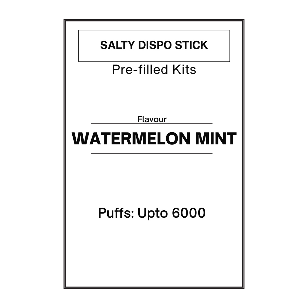 Salty Dispo Stick Pre-filled Kit 28.5mg/mL Salty Dispo Stick Pre-filled Kit 28.5mg/mL