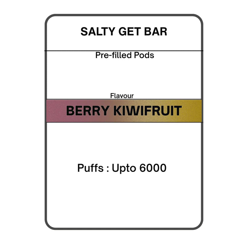 Salty GET Bar Pre-filled Pods 19.95mg/mL