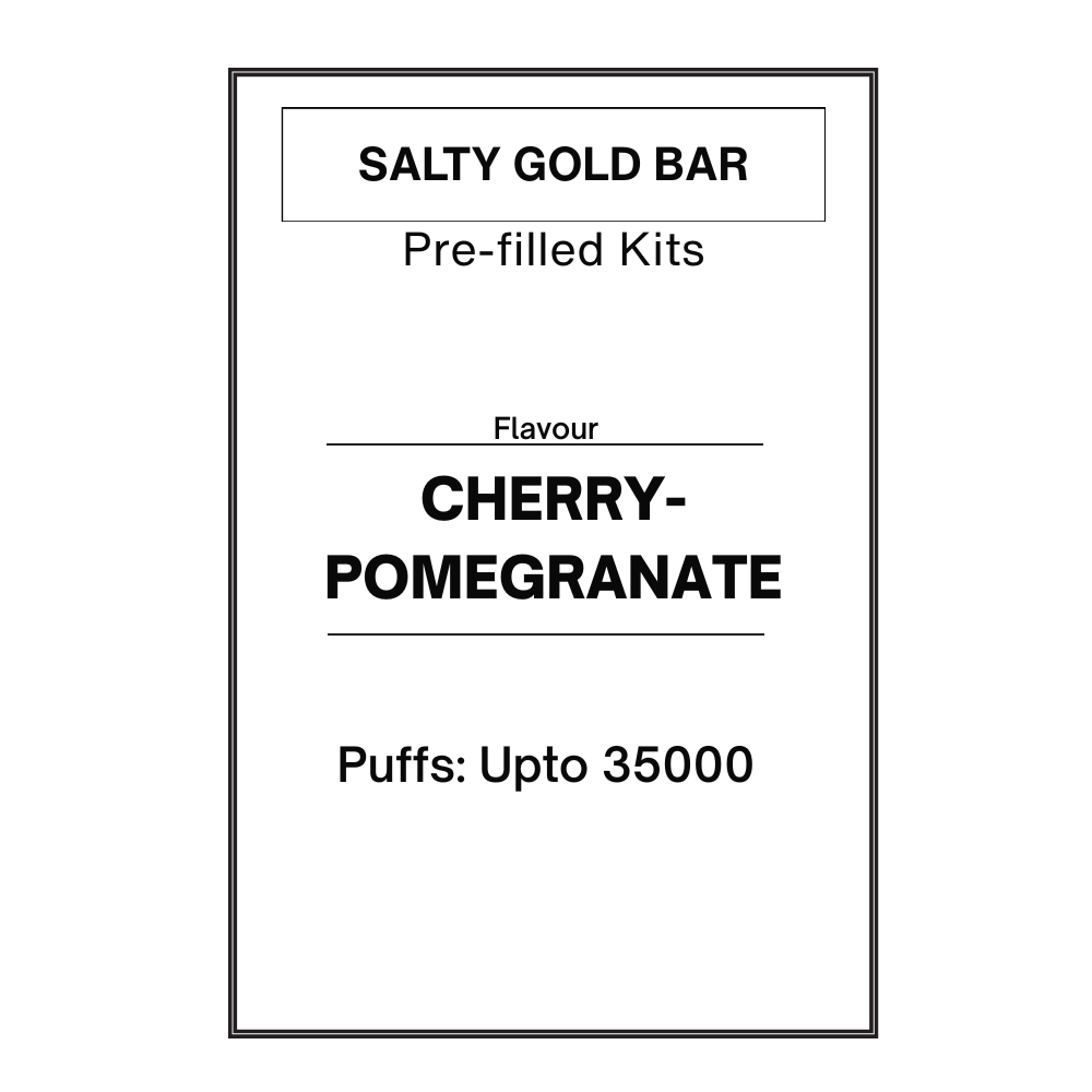Salty GOLD Bar Pre-filled Kit 15mg/mL