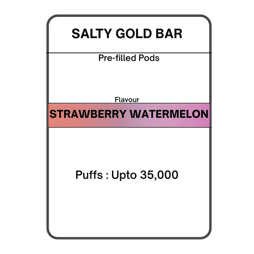 Salty GOLD Bar Replacement Pod 28.5mg/mL