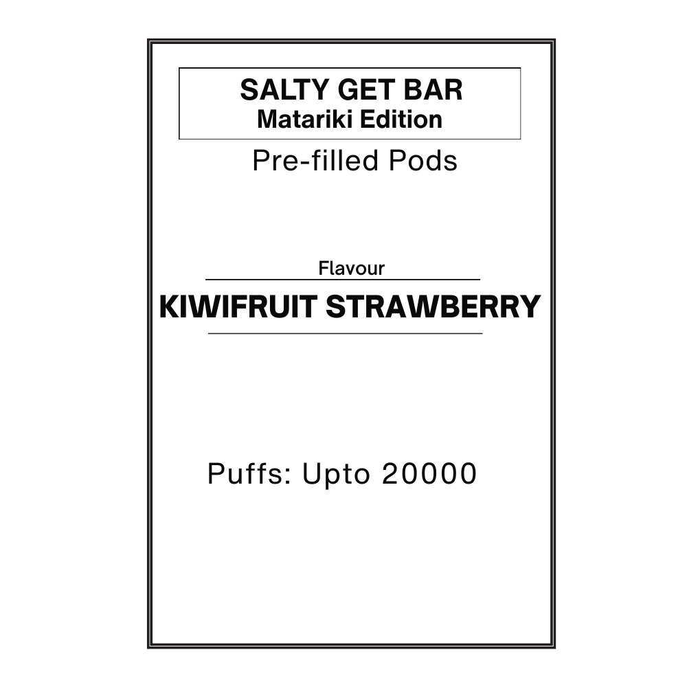 Salty Get Bar Replacement Pod -Matariki Edition 28.5mg/mL