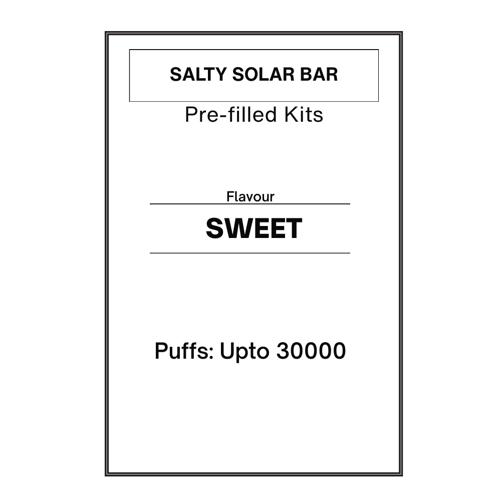 Salty Solar Bar Pre-filled Kit 28.5mg/mL