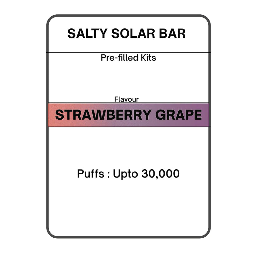 Salty Solar Bar Pre-filled Kit 28.5mg/mL