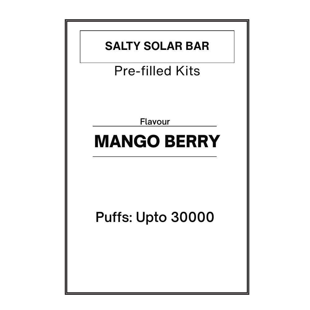 Salty Solar Bar Pre-filled Kit 28.5mg/mL
