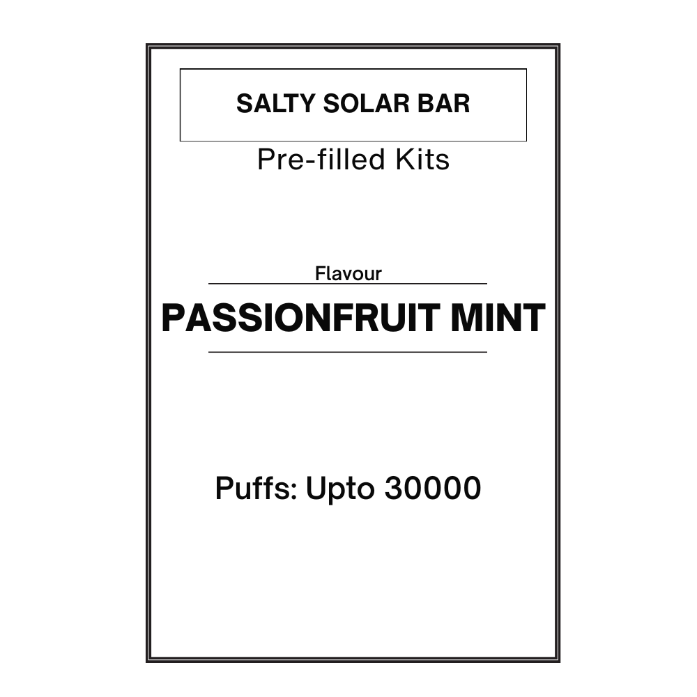 Salty Solar Bar Pre-filled Kit 28.5mg/mL