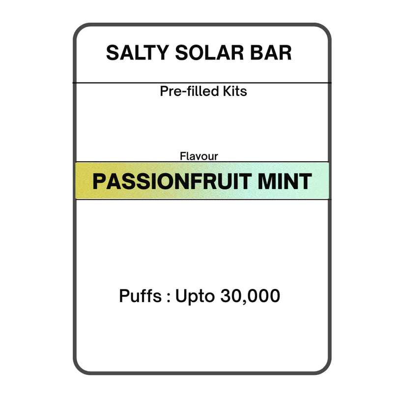Salty Solar Bar Pre-filled Kit 28.5mg/mL