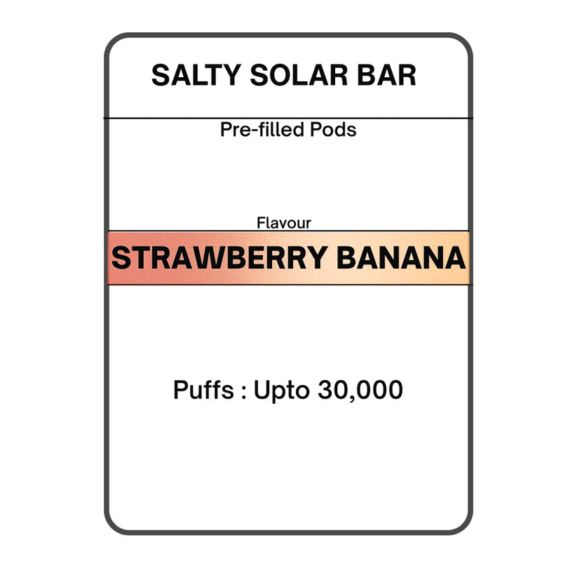 Salty Solar Bar Pre-filled Pods 28.5mg/mL