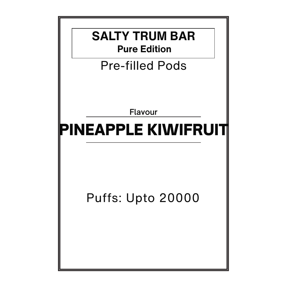 Salty TRUM Bar [Pure Edi.] Pre-filled Pods 28.5mg/mL