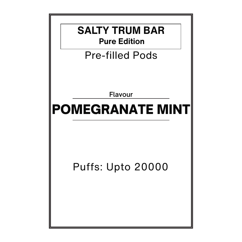 Salty TRUM Bar [Pure Edi.] Pre-filled Pods 28.5mg/mL