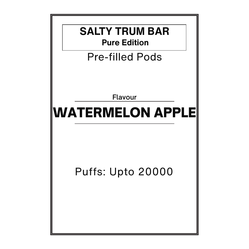 Salty TRUM Bar [Pure Edi.] Pre-filled Pods 28.5mg/mL