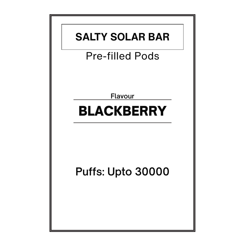 Salty Solar Bar Pre-filled Pods 28.5mg/mL