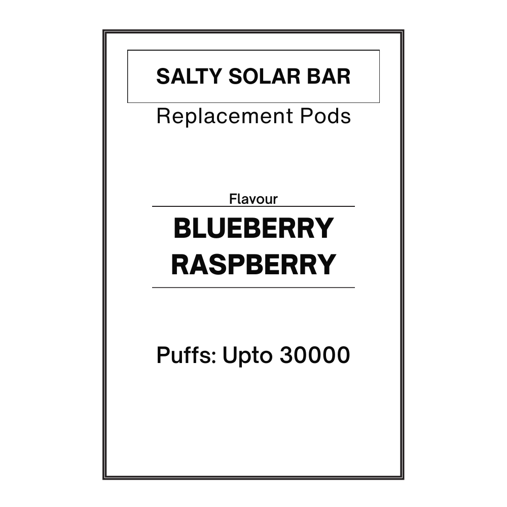 Salty Solar Bar Pre-filled Pods 28.5mg/mL