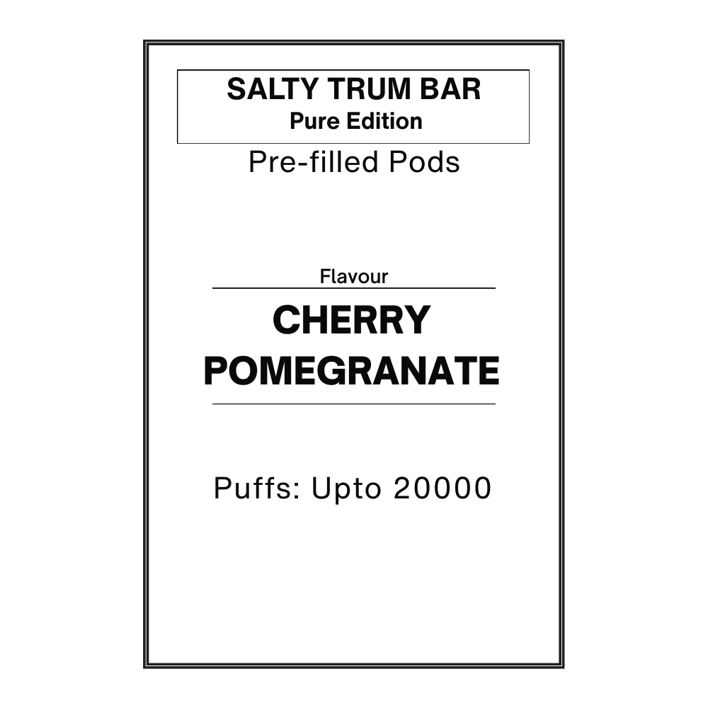 Salty TRUM Bar [Pure Edi.] Pre-filled Pods 28.5mg/mL