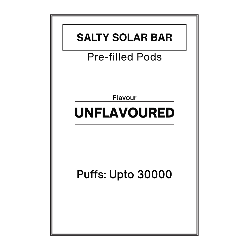 Salty Solar Bar Pre-filled Pods 28.5mg/mL