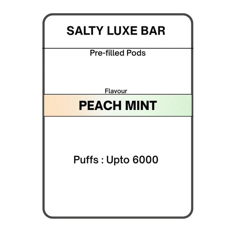 Salty LUXE Bar Pre-filled Pods 19.95mg/mL