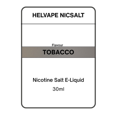 Tobacco - Nicotine Salt E-Liquid