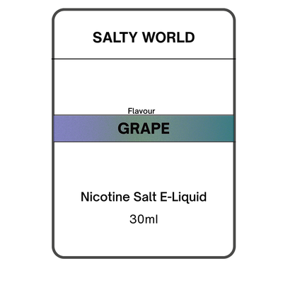 Grape - Nicotine Salt E-liquid
