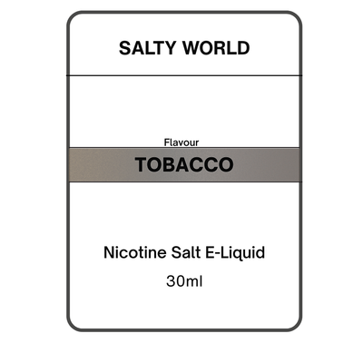 Tobacco - Nicotine Salt E-liquid