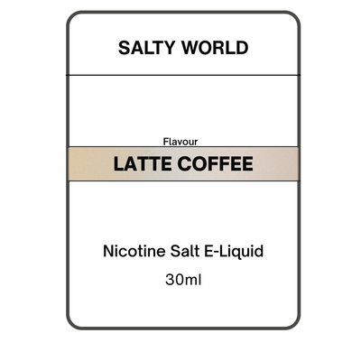 Latte Coffee - Nicotine Salt E-liquid