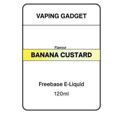 Banana Custard E-liquid