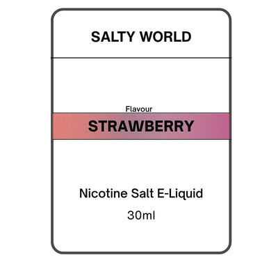 Strawberry - Nicotine Salt E-liquid